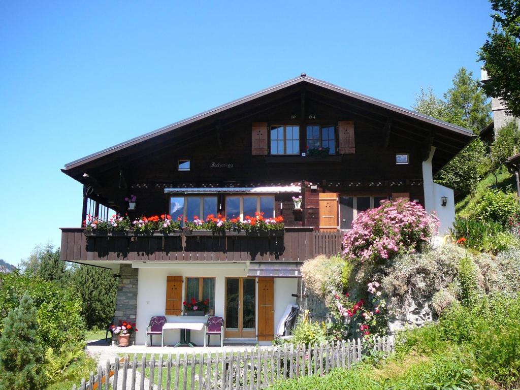 Chalet Acheregg Wengen Dış mekan fotoğraf