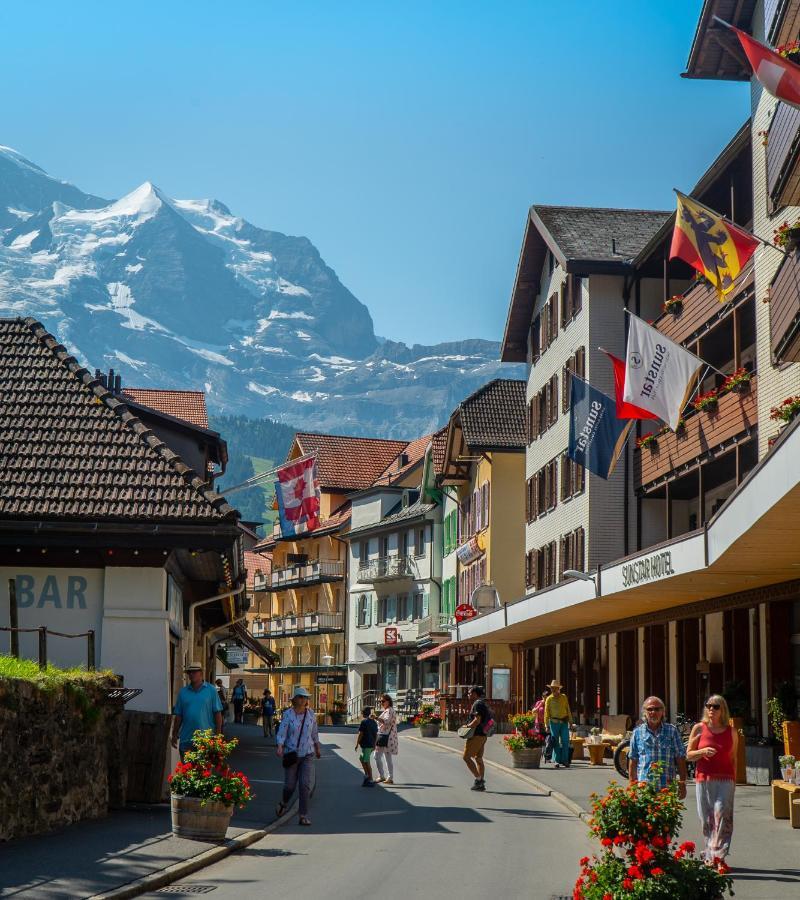 Chalet Acheregg Wengen Dış mekan fotoğraf