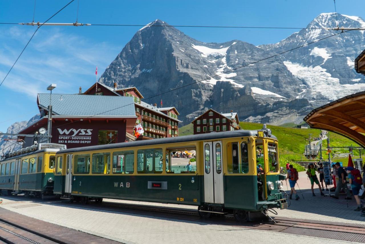 Chalet Acheregg Wengen Dış mekan fotoğraf
